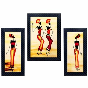 Set of 3 Modern Art Canvas Wall Painting