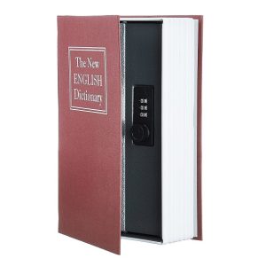 Secret Book Safe with Number Lock