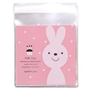 Self-Adhesive Mini Cute Cartoon Candy / Cookies / Small Gift Packaging Bag for return gifts