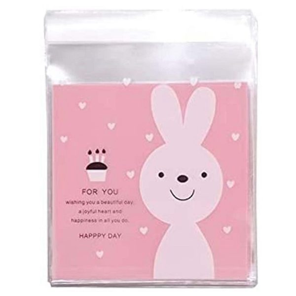 Self-Adhesive Mini Cute Cartoon Candy / Cookies / Small Gift Packaging Bag for return gifts
