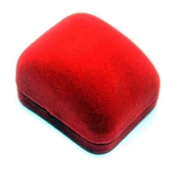 Velvet Earring Box (Red) - Image 2