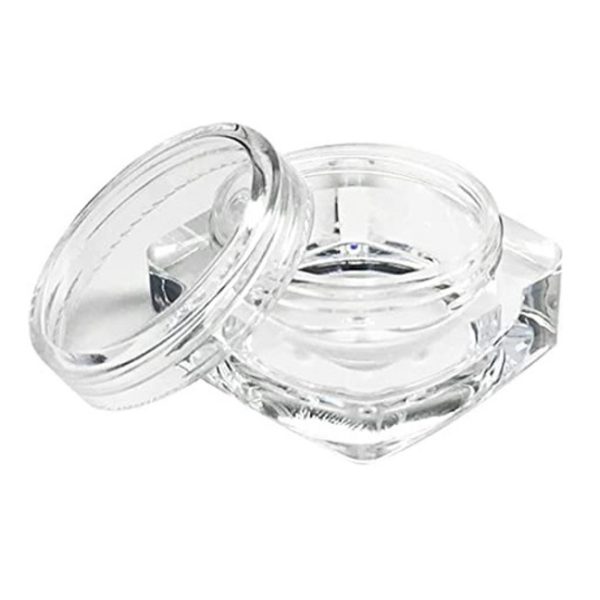 Diamond shape Acrylic Container for Lip Balms / Cosmetic / Makeup / Jeweler / Creams (5 g)