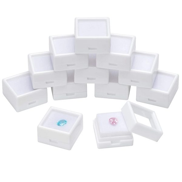 Diamond / Gemstone / Jewelry / Coin Box (3 x 3 cm) - 1 piece