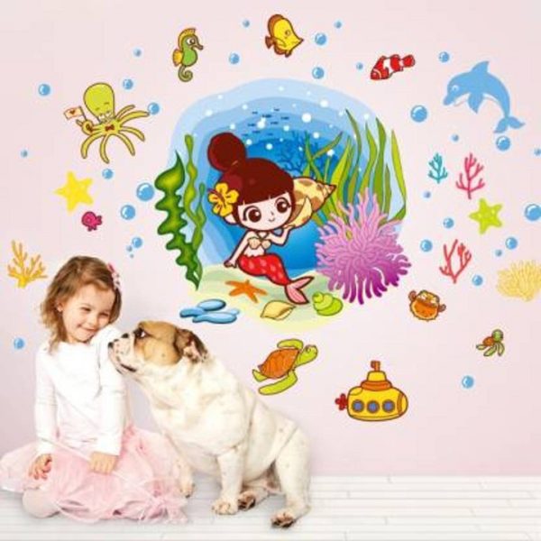 Girls from Underwater Wall Sticker - Image 2