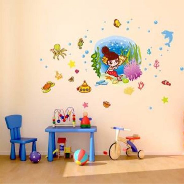 Girls from Underwater Wall Sticker - Image 3