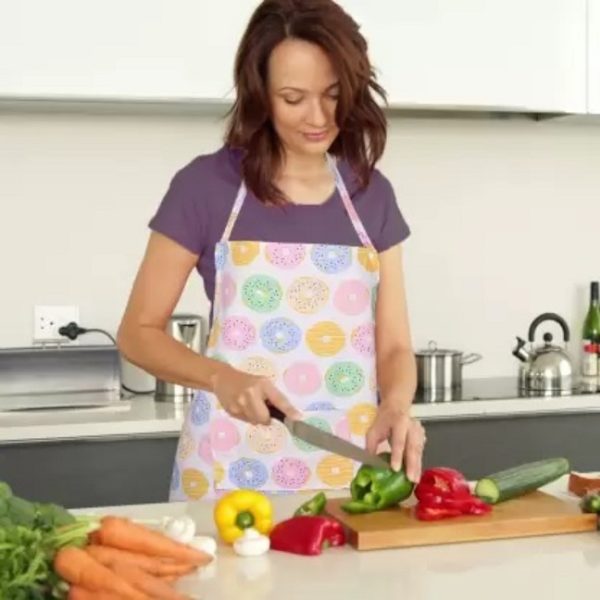 Nostaljia Cotton Home Use Apron - Free Size