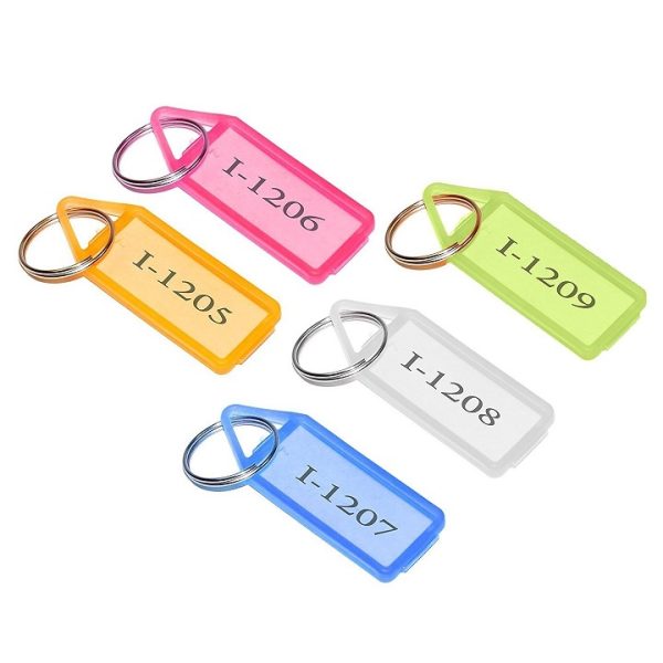 Personalized Writable Name Keychain (pack of 10) - Image 2