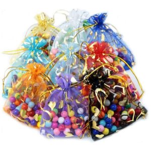 Organza Jewellery Pouch / Shagun Potli Bags / Gift Pouches for Return Gifts