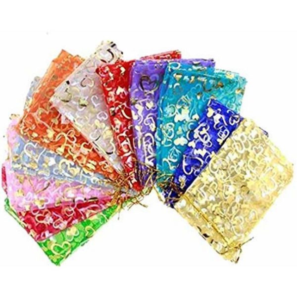 Organza Jewellery Pouch / Shagun Potli Bags / Gift Pouches for Return Gifts - Image 2
