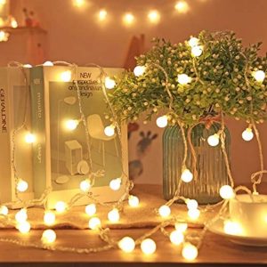 Snow Balls Led String Lights
