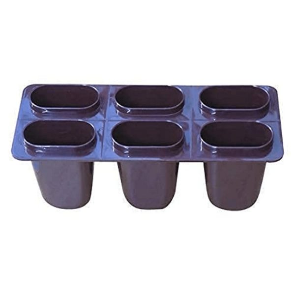 Ice Candy Mould Tray with Sticks / Candy Maker (Set of 6) - Image 2
