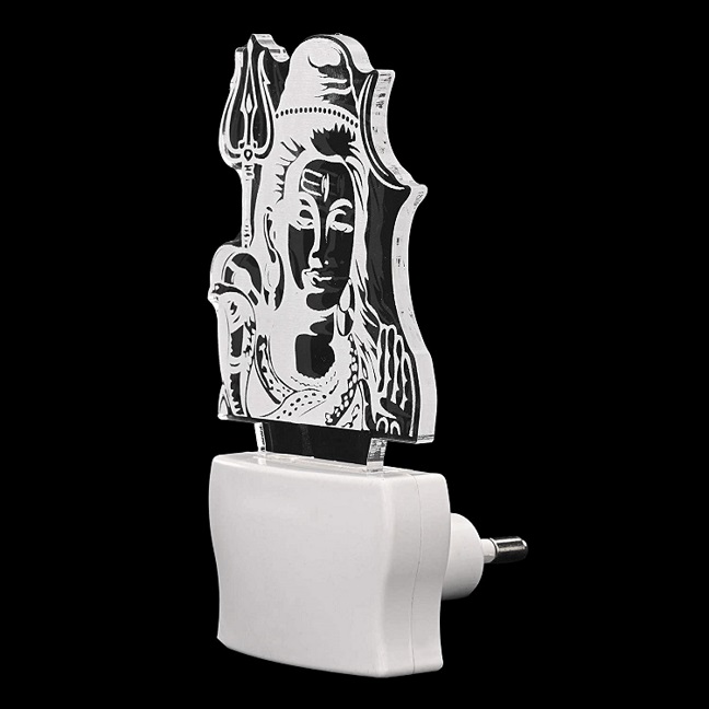 3D Illusion Shiva LED Color Changing Night Lamp - Image 3