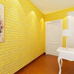 Self Adhesive 3D Brick Wallpaper (70 x 77 cm)