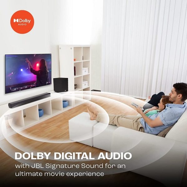 JBL Cinema Dolby Digital Soundbar with Extra Deep Bass Subwoofer (110 watt) - Image 3