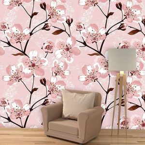Matte Finish Premium Strong Self Adhesive Wallpaper (122 x 40 cm)