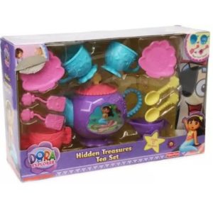 Fisher Price Dora the Explorer The Explorer Hidden Treasures Tea Set