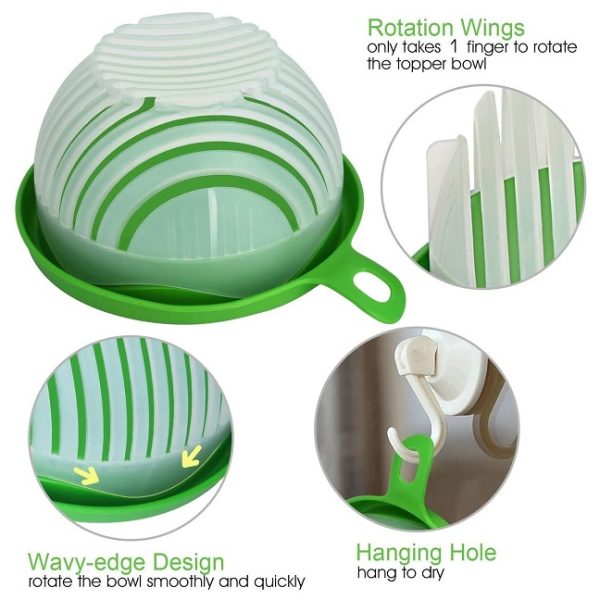 Easy Salad Maker & Washer (BPA Free) - Image 4