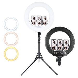 YD460-C 18 Inch Professional Ring Light with 600 LED Power (stand not included)