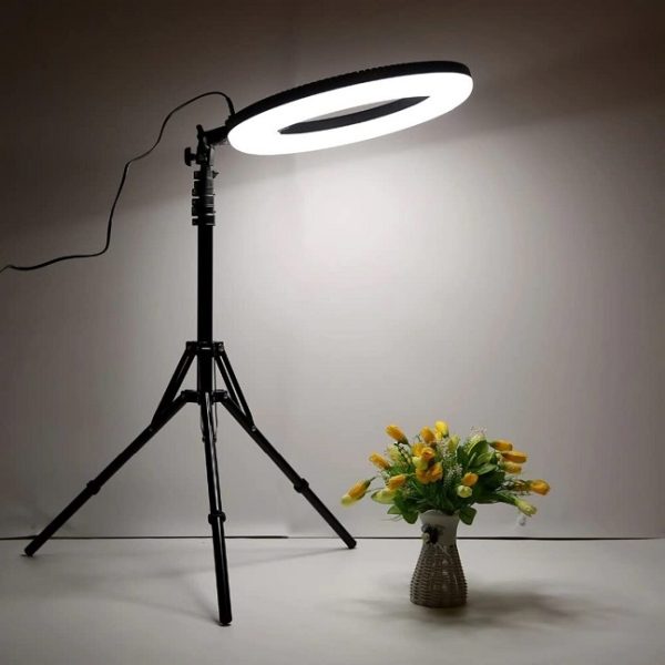 YD460-C 18 Inch Professional Ring Light with 600 LED Power (stand not included) - Image 2