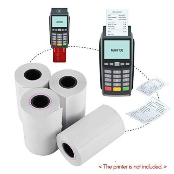 58 mm 25 Meter Billing Machine / Bluetooth Printer Thermal Paper Roll (Pack OF 20) - Image 2