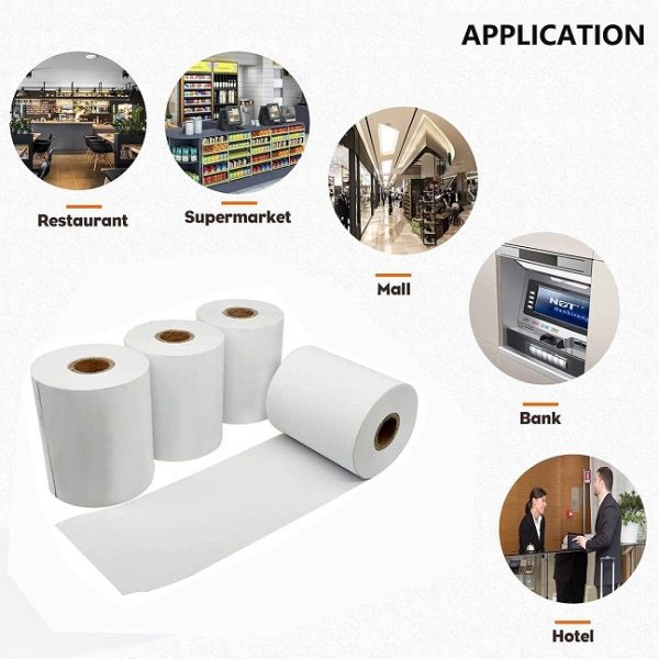 58 mm 25 Meter Billing Machine / Bluetooth Printer Thermal Paper Roll (Pack OF 20) - Image 4