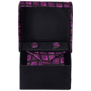 Men's Necktie and Cufflink Combo