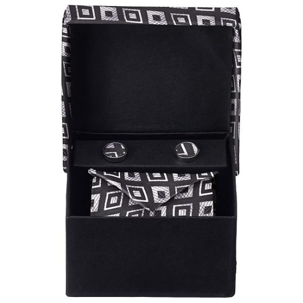 Men's Necktie and Cufflink Combo