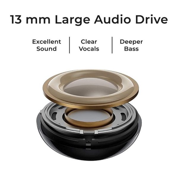 Mobex Pure Bass Quality Sound Earphones (Black) - Image 4