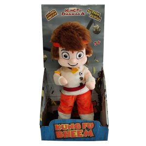 Chhota Bheem Kung Fu Bheem Action Plush (35 cm)
