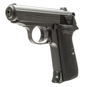 Umarex James Bond Walther PPK/s CO2 Pistol 4.5 MM (.177) BB with 500 BBs and 3 CO2 Cylinder