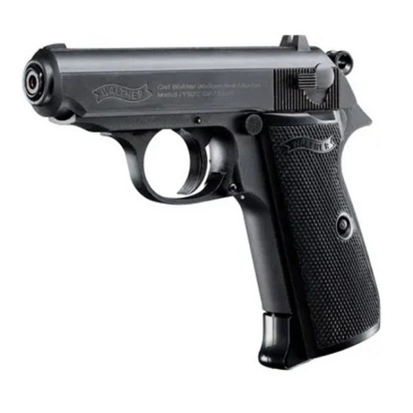 Umarex James Bond Walther PPK/s CO2 Pistol 4.5 MM (.177) BB with 500 BBs and 3 CO2 Cylinder - Image 3