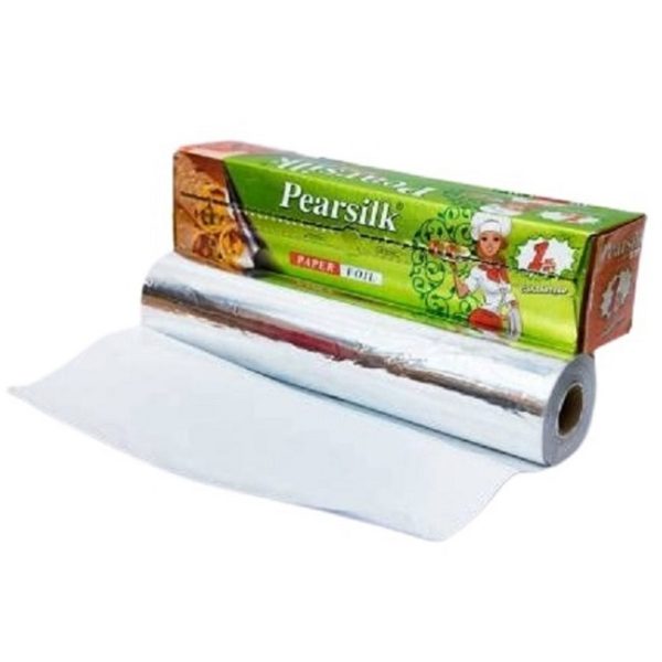 Pearsilk Aluminium Paper Foil / Food Wrap - 1 KG (90 meter) - Image 2