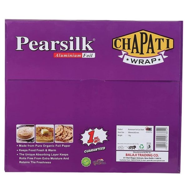 Pearsilk Pre-cut Aluminium Foil Sheets / Food Wrap sheets (1 KG) - Image 2