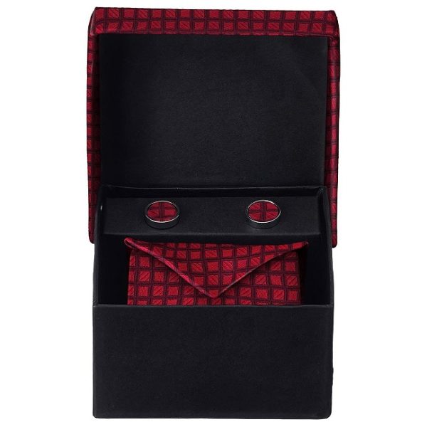 Men's Necktie and Cufflink Combo
