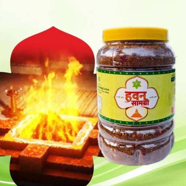 Energy Yoga Hawan Samagri with 80+ natural herbs (Panchmewa and Saffron included) - 500 gram - Image 2
