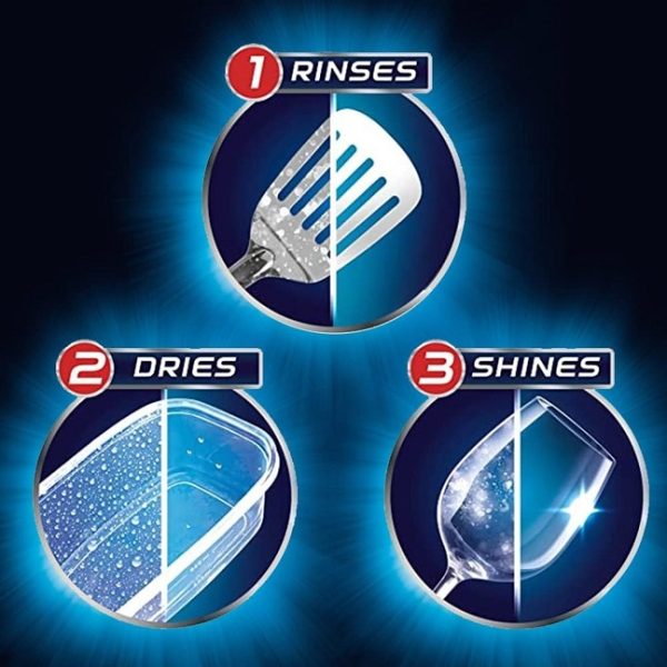 Finish Dishwasher Rinse Aid Liquid Shine & Dry (400 ml) - Image 2