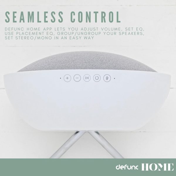 Defunc Home Multiroom Speaker 40W with Heavy Bass, Wi-Fi, Bluetooth, Alexa & AirPlay 2 - Image 4