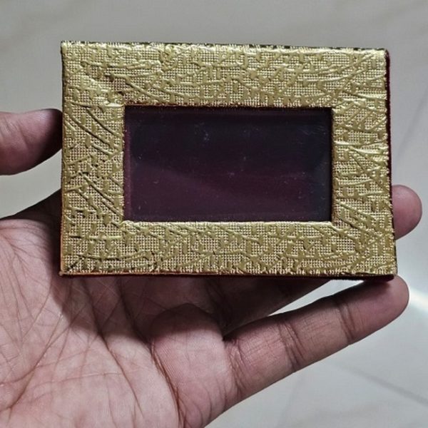 50 Gm rectangle Coin Holder box for Silver Coin/Gold Coin / Shagun Return Gift - Image 3