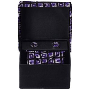 Men's Necktie and Cufflink Combo