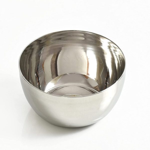 Premium Stainless Steel Heavy Gauge Katori / Dal Vati Veg Bowl Set For Dining And Serving (Set Of 6) - Image 3
