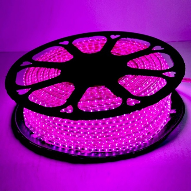 10 Meter Waterproof LED Rope Light (Pink)