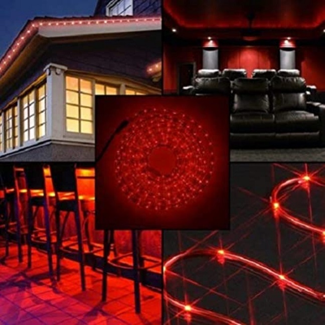 30 Meter Waterproof LED Rope Light (Red) - Image 4