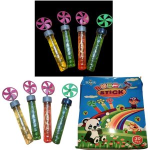 Small Bubble Stick with Windmill Fan (1 piece)