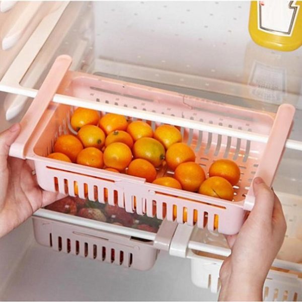 Multipurpose Fridge Space Saver Organizer (1 piece) - Image 4