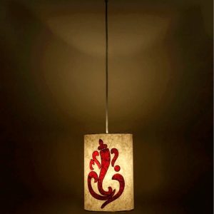 Ganesha Textured LED Hanging Lamp