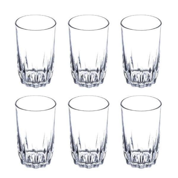 Sanjeev Kapoor Florence Set of 6 Water Glass (270 ml)