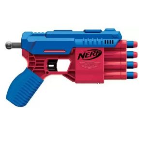 Nerf Alpha Strike Claw QS-4 Blaster with 4 darts