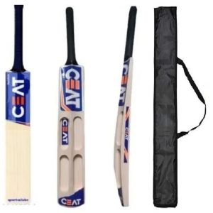 CEAT Full Size Popular Willow Cricket Heavy Bat with Cover