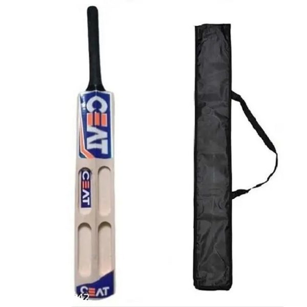 CEAT Full Size Popular Willow Cricket Heavy Bat with Cover - Image 2