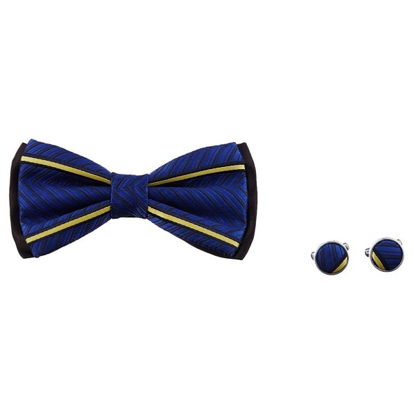 Men's Bowtie and Cufflink Combo